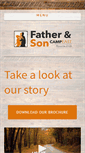 Mobile Screenshot of fathersoncampeast.org